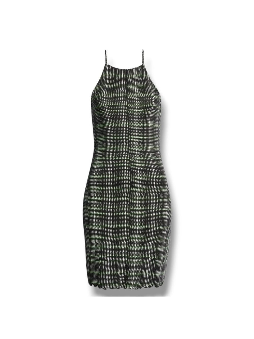 BP. Green and Black Dress